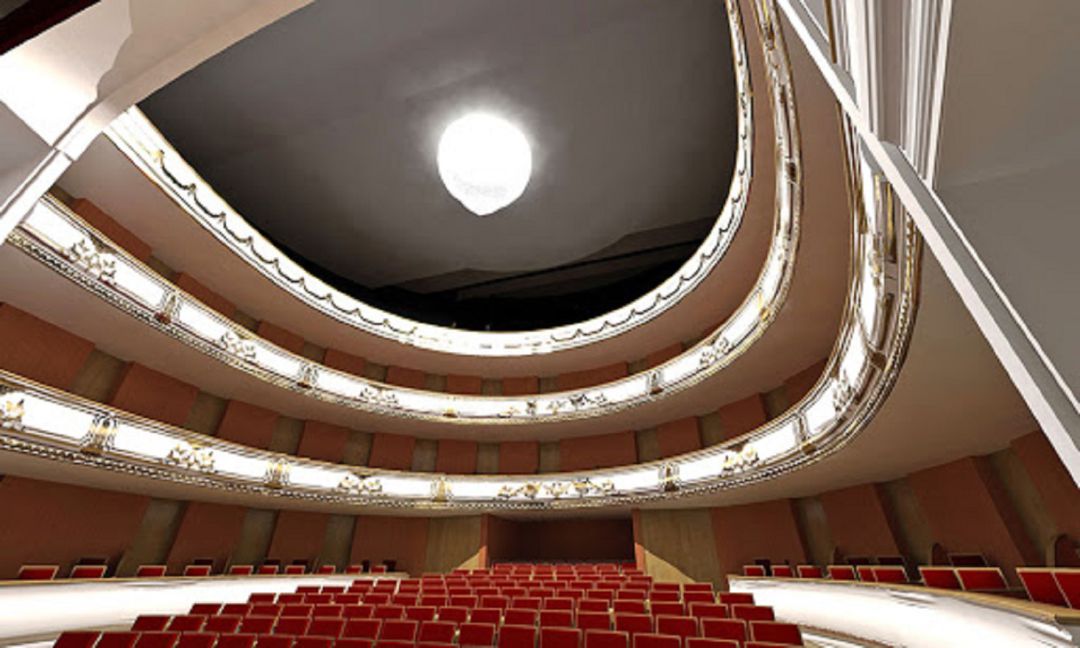 Imatge d'arxiu del teatre Imatge d'arxiu del teatre