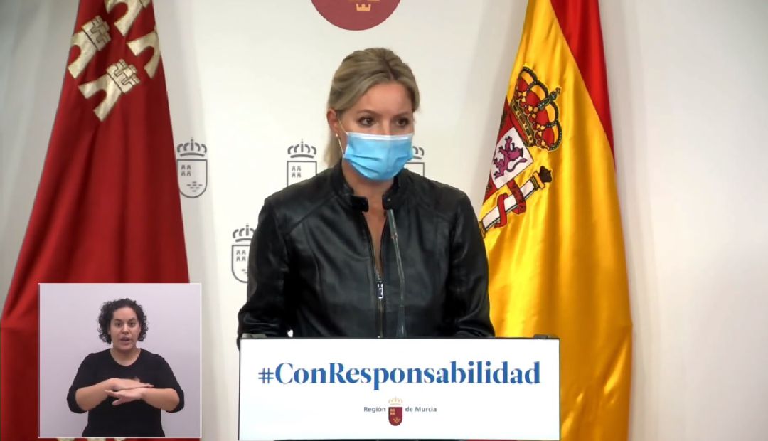 Ana Martinez Vidal, portavoz del gobierno de la región de Murcia Ana Martinez Vidal, portavoz del gobierno de la región de Murcia
