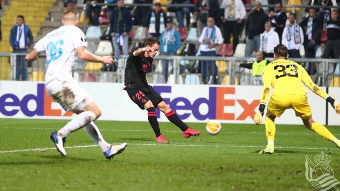 Bautista remata en el gol de la victoria en Rijeka Bautista remata en el gol de la victoria en Rijeka