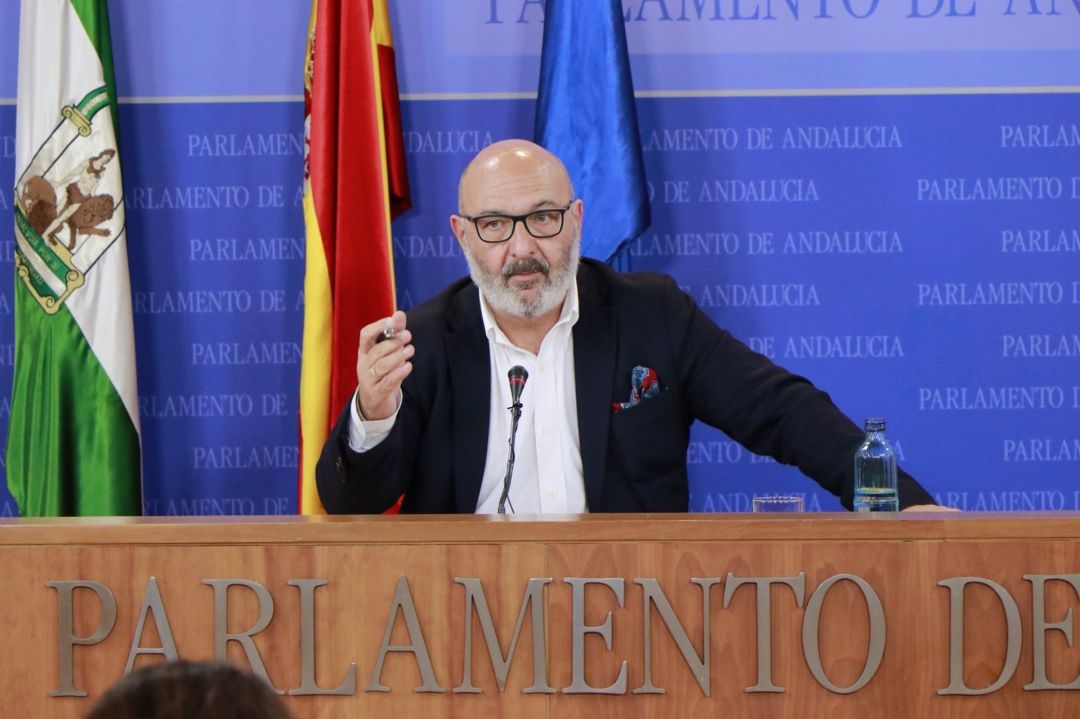 Alejandro Hernández, portavoz de Vox en el Parlamento andaluz Alejandro Hernández, portavoz de Vox en el Parlamento andaluz