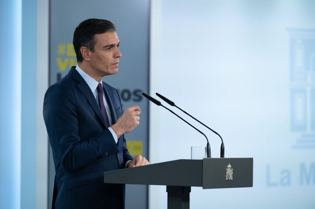 El presidente del Gobierno, Pedro Sánchez El presidente del Gobierno, Pedro Sánchez