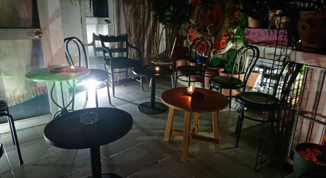 Imagen del bar de Palma en el que se encontraba Armengol Imagen del bar de Palma en el que se encontraba Armengol