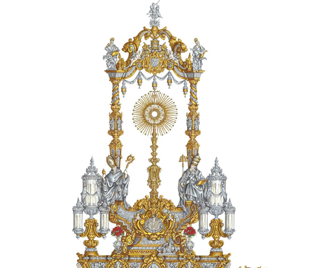 Proyecto del nuevo paso de la Custodia del Santísimo del Corpus de Minerva Proyecto del nuevo paso de la Custodia del Santísimo del Corpus de Minerva