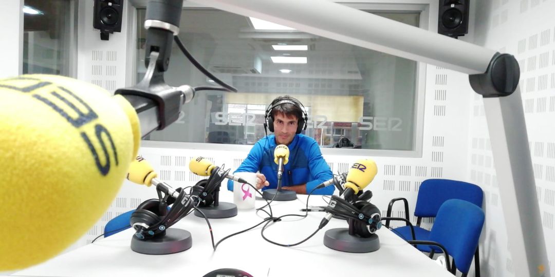 Ángel Mozos, en Cadena SER Puertollano Ángel Mozos, en Cadena SER Puertollano