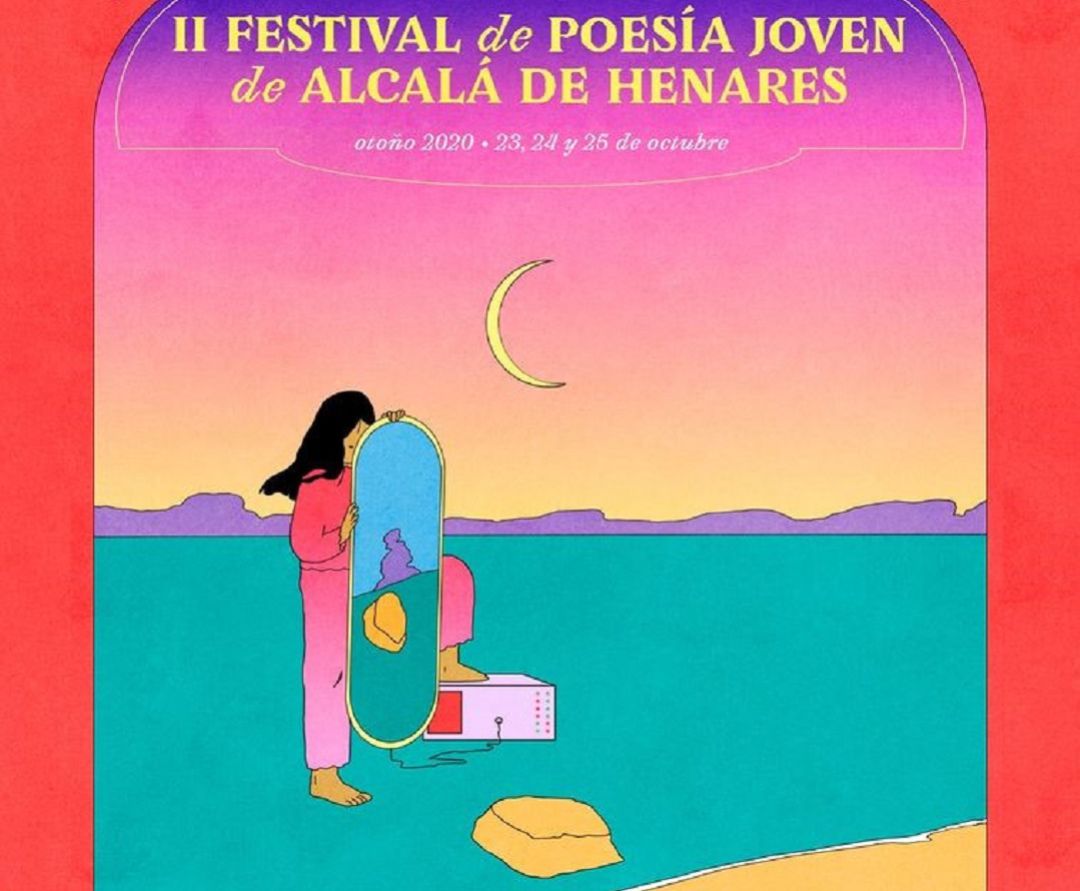 Cartel del II Festival de Poesía Joven de Alcalá de Henares. Cartel del II Festival de Poesía Joven de Alcalá de Henares.