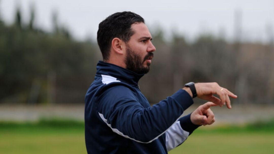 Juanjo Durán, entrenador del Jerez Industrial CF Juanjo Durán, entrenador del Jerez Industrial CF