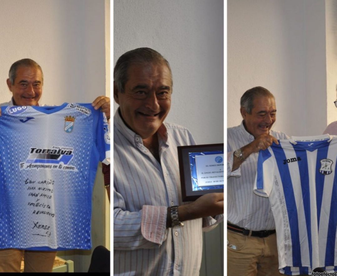 Angel Revaliente recibió el homenaje de compañeros y clubes Angel Revaliente recibió el homenaje de compañeros y clubes