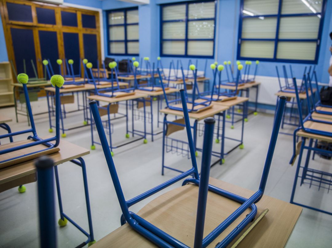 Aula de un colegio de Infatil. Archivo Aula de un colegio de Infatil. Archivo