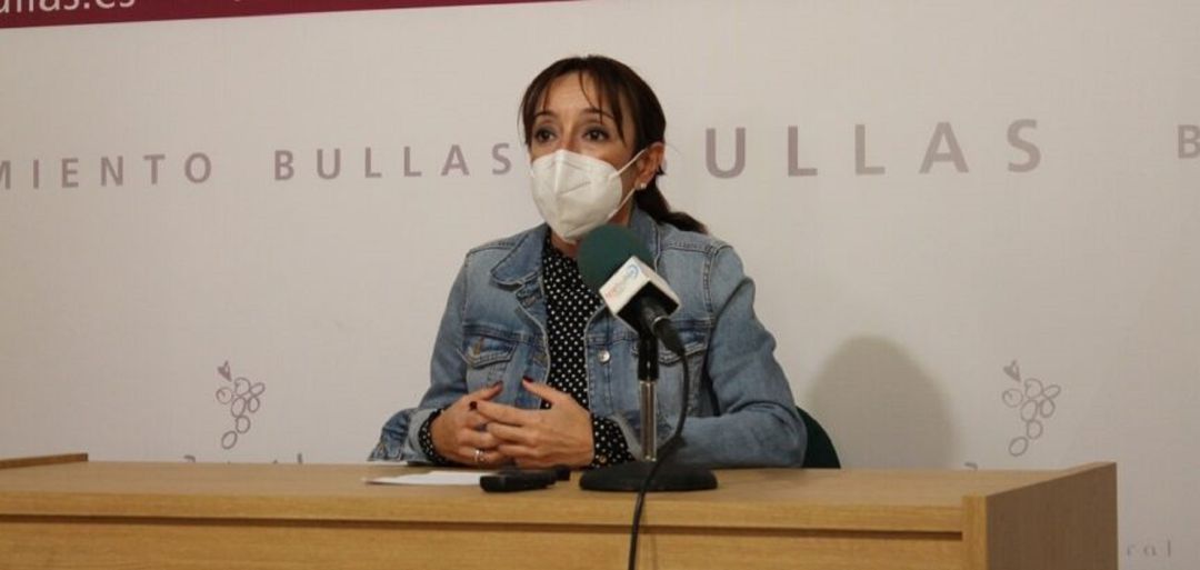 María Dolores Muñoz, alcaldesa de Bullas María Dolores Muñoz, alcaldesa de Bullas