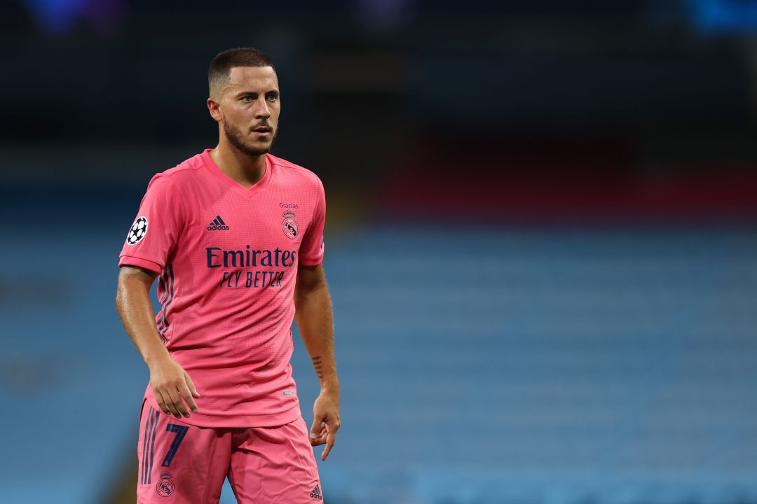 Eden Hazard durante un partido ante el Manchester City. Eden Hazard durante un partido ante el Manchester City.