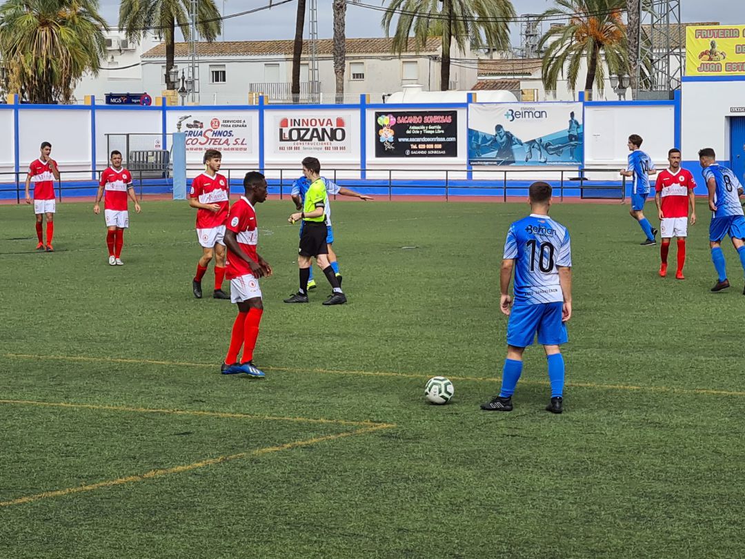 Imagen del partido disputado en el Fernández Marchán Imagen del partido disputado en el Fernández Marchán