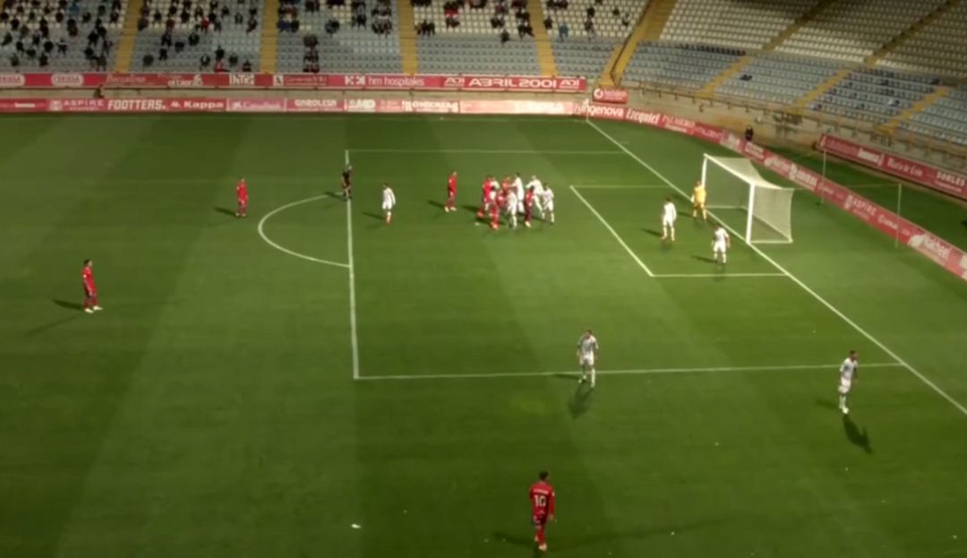 El Numancia no pudo pasar del empate en el Reino de León. El Numancia no pudo pasar del empate en el Reino de León.