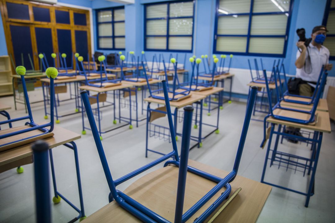 Aula del un colegio de Infatil. Archivo Aula del un colegio de Infatil. Archivo