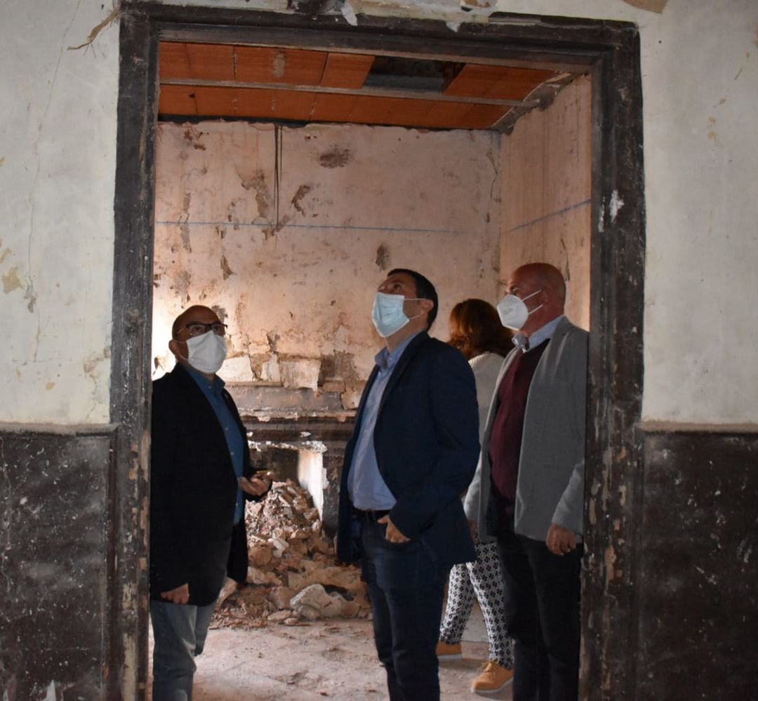 Visita del presidente de la Diputación de Cuenca, Álvaro Martínez Chana, al municipio Visita del presidente de la Diputación de Cuenca, Álvaro Martínez Chana, al municipio