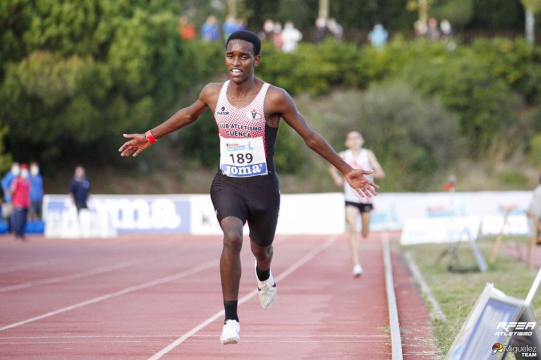 Mesfin se proclama campeón de España sub 16 en los 3.000 Mesfin se proclama campeón de España sub 16 en los 3.000