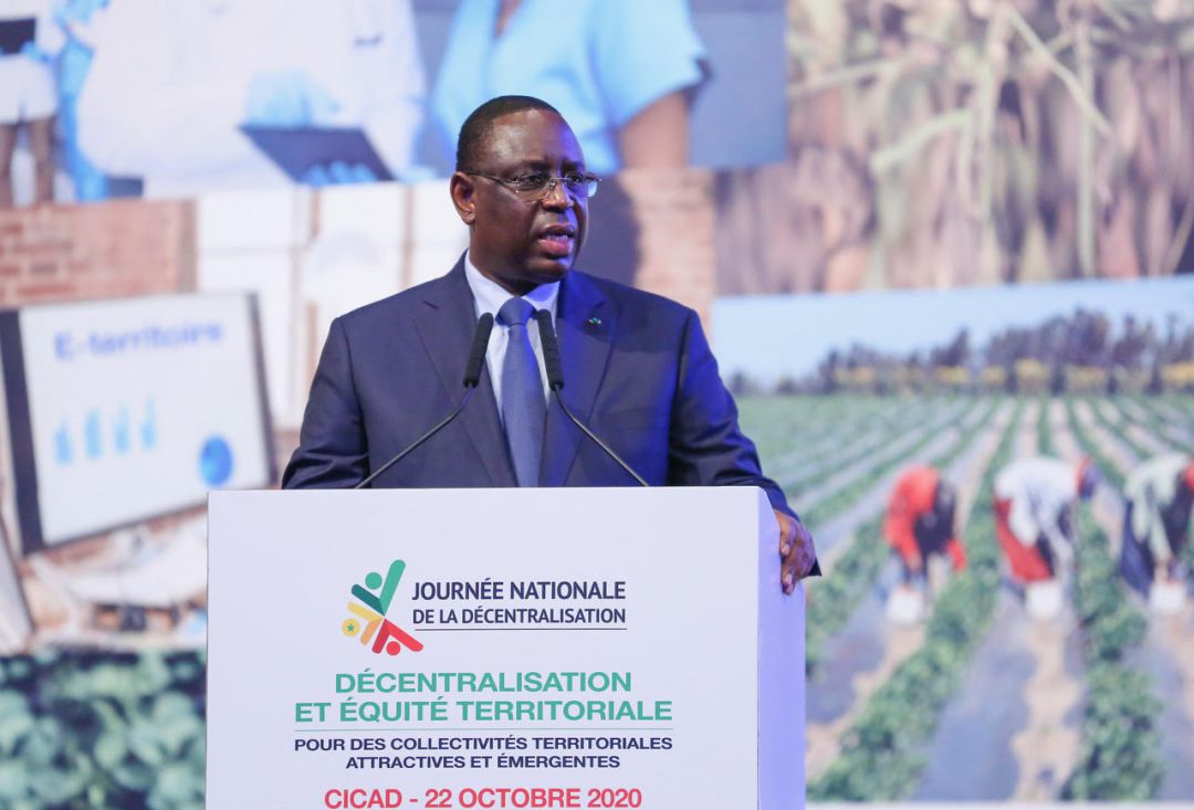 Macky Sall, presidente de Senegal Macky Sall, presidente de Senegal