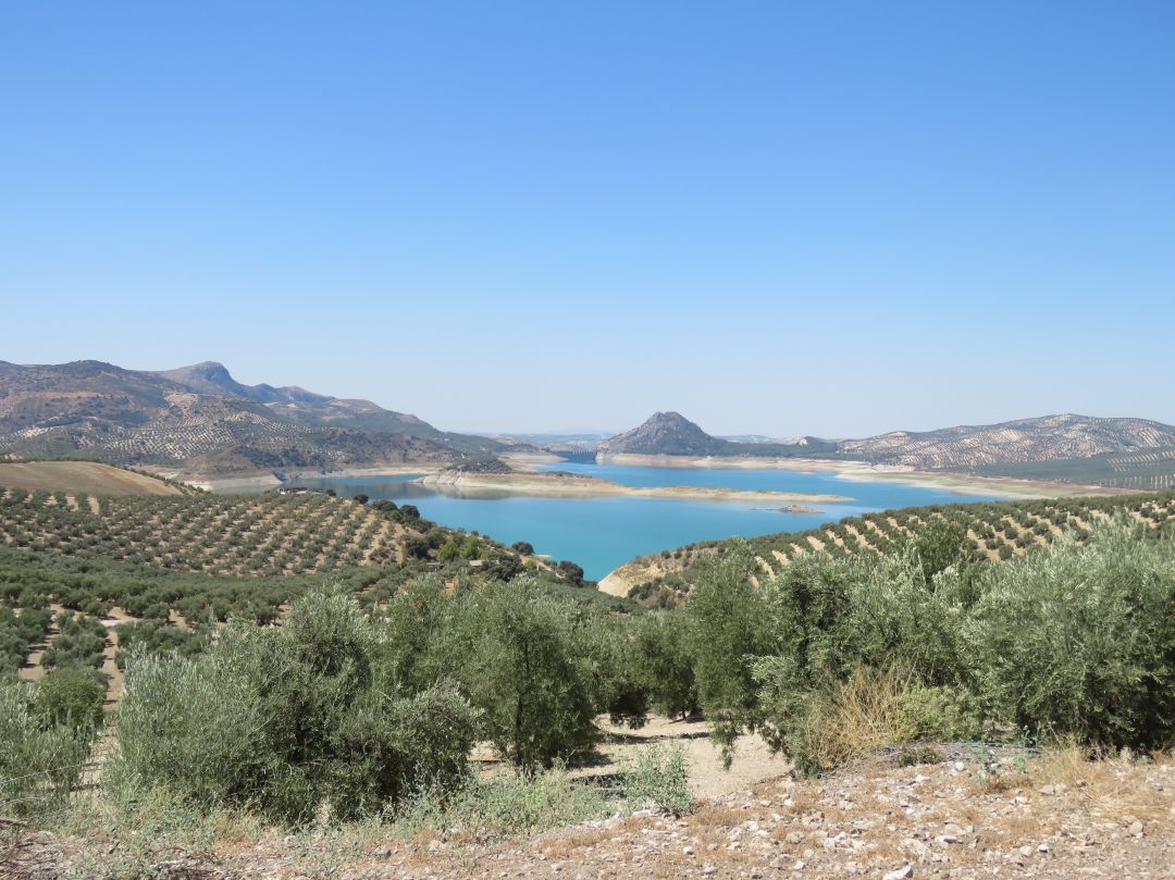 Panorámica del Pantano de Iznájar Panorámica del Pantano de Iznájar