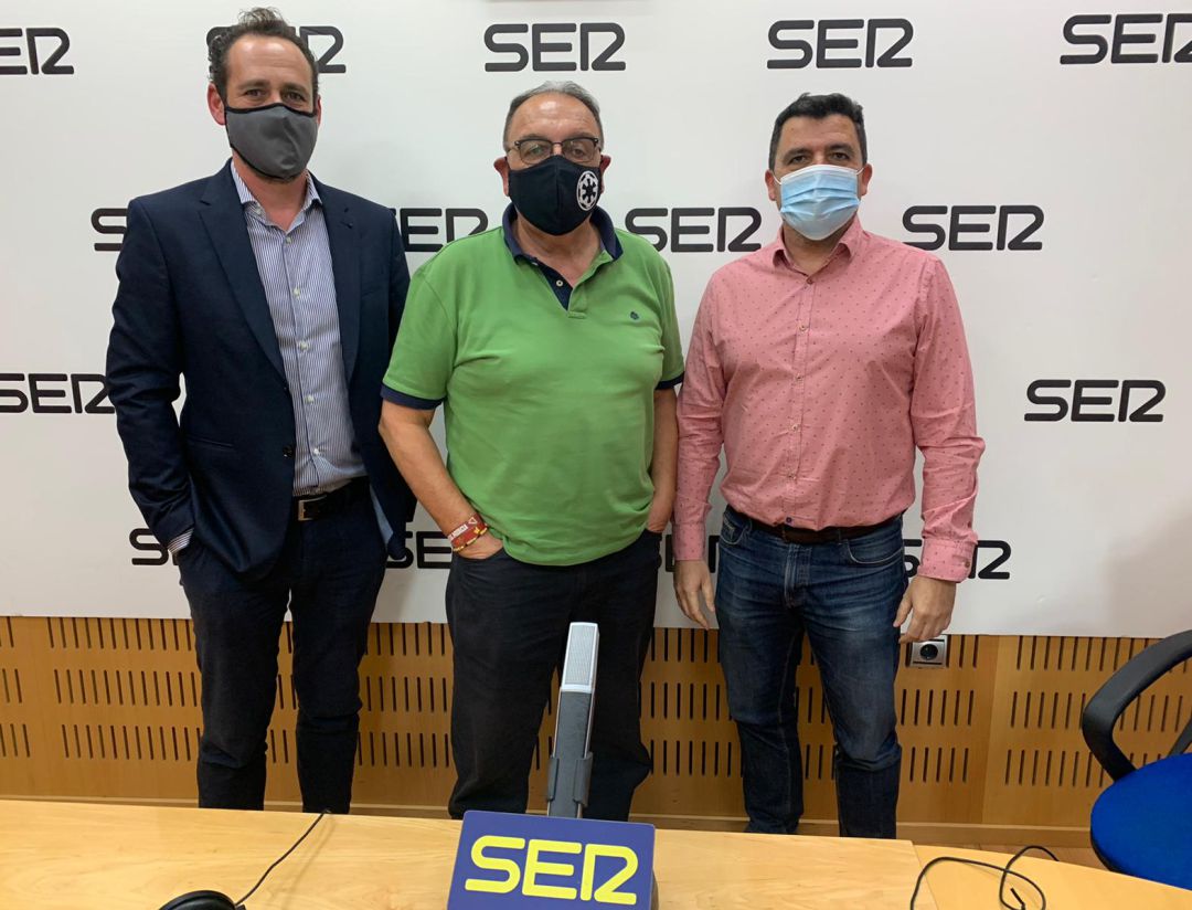 Jorge Fenor, Pepe Pallarés y Txema Almela en la tertulia futbolera de SER Deportivos Región de Murcia Jorge Fenor, Pepe Pallarés y Txema Almela en la tertulia futbolera de SER Deportivos Región de Murcia