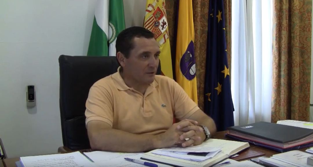 Joaquín Fernández Garro, alcalde de Umbrete Joaquín Fernández Garro, alcalde de Umbrete