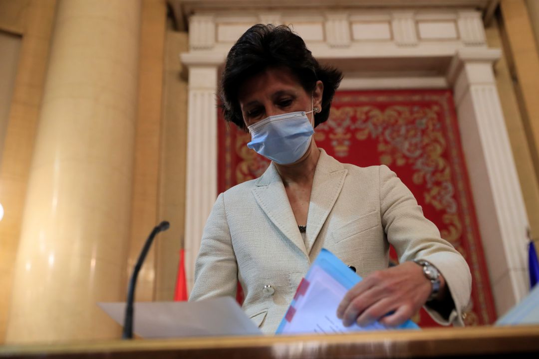 La presidenta del Tribunal de Cuentas, María José de la Fuente La presidenta del Tribunal de Cuentas, María José de la Fuente
