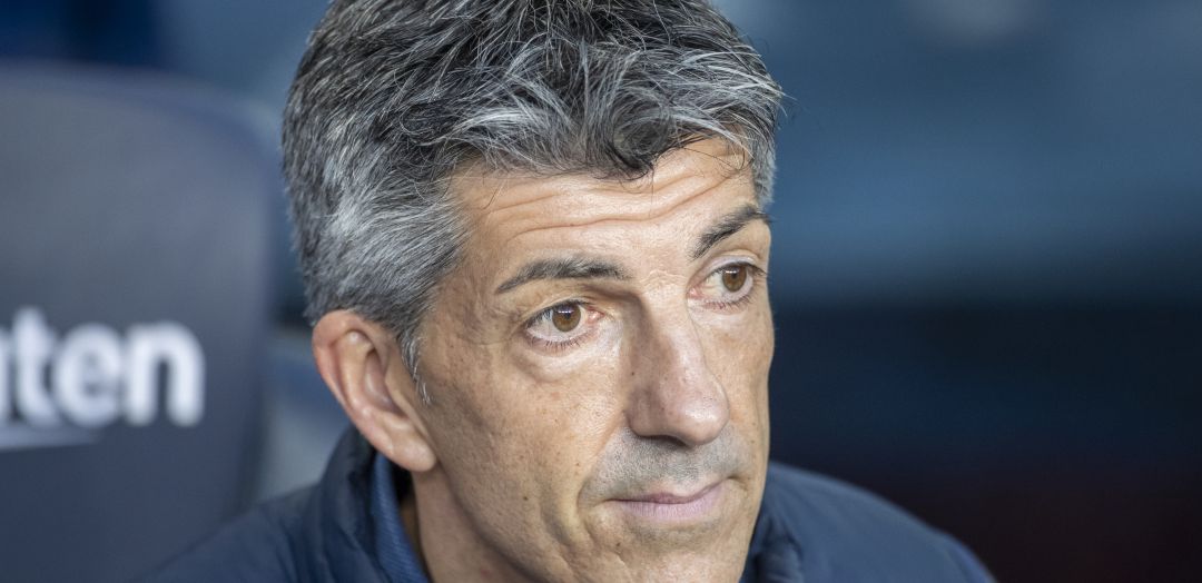 Imanol Alguacil, durante un partido de la presente temporada Imanol Alguacil, durante un partido de la presente temporada