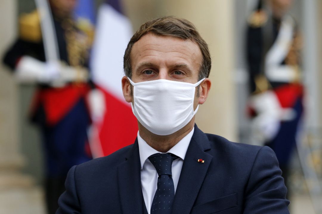 El presidente de Francia, Emmanuel Macron El presidente de Francia, Emmanuel Macron