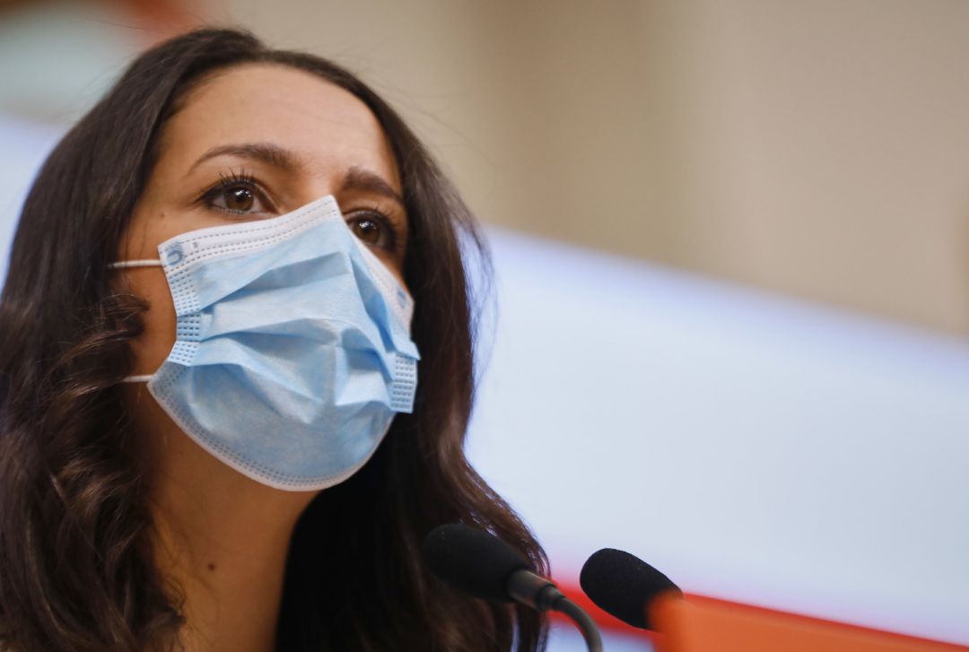 La presidenta de Ciudadanos, Inés Arrimadas. La presidenta de Ciudadanos, Inés Arrimadas.
