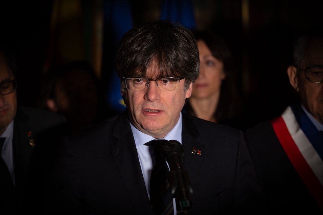 El expresidente de la Generalitat de Cataluña, Carles Puigdemont El expresidente de la Generalitat de Cataluña, Carles Puigdemont