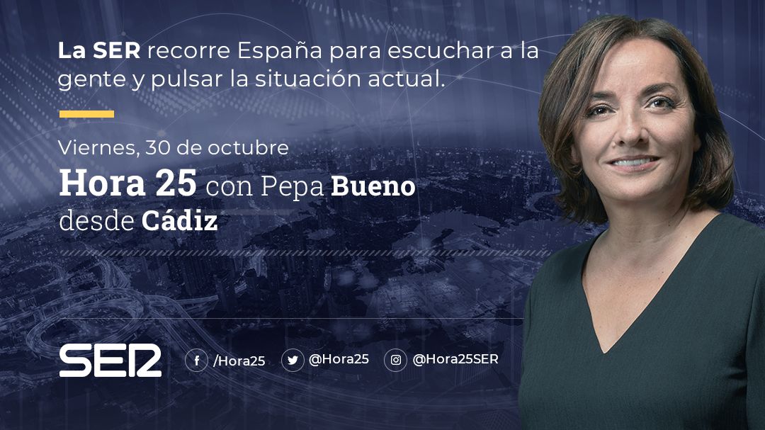 Pepa Bueno realizará Hora 25 desde el edificio Heracles de la Zona Franca de Cádiz Pepa Bueno realizará Hora 25 desde el edificio Heracles de la Zona Franca de Cádiz