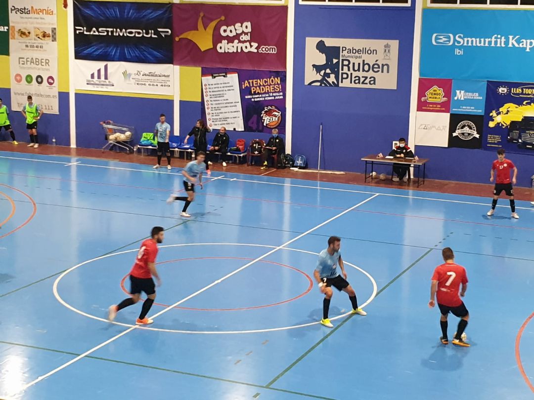 Nueva Elda y Tot Cable Futsal Ibi disputaron un partido muy igualado Nueva Elda y Tot Cable Futsal Ibi disputaron un partido muy igualado