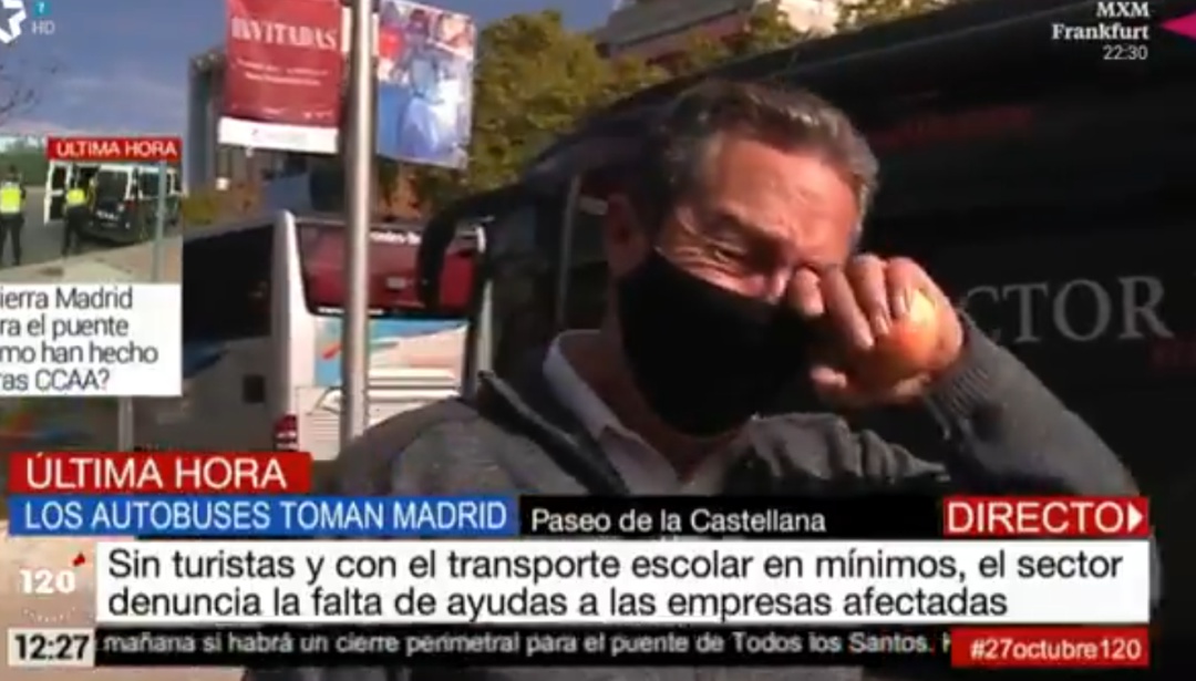Un conductor de autobuses denuncia la delicada situación que están viviendo Un conductor de autobuses denuncia la delicada situación que están viviendo