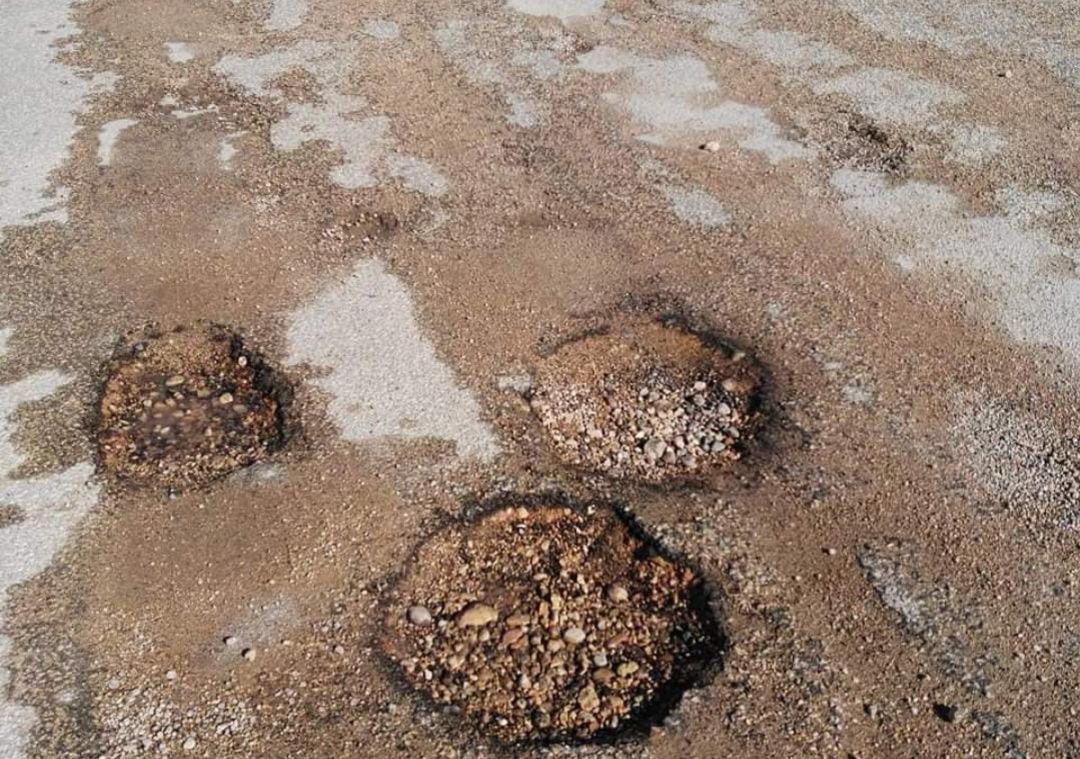 El arreglo de baches era una reivindicación electoral del PP El arreglo de baches era una reivindicación electoral del PP
