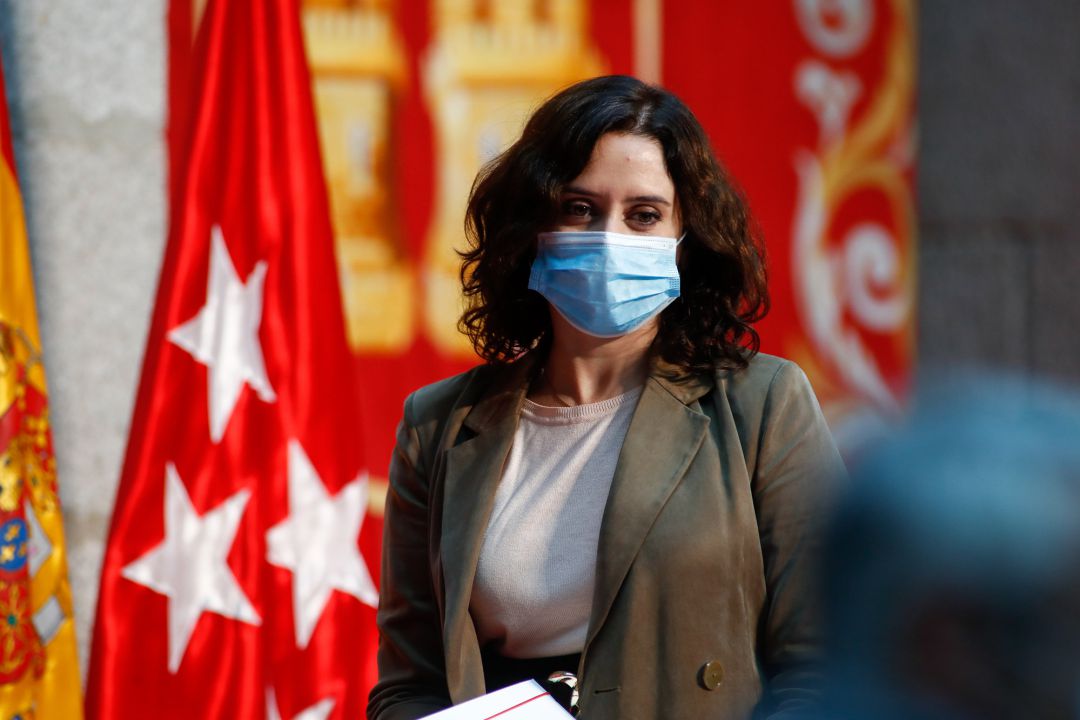 La presidenta de la Comunidad de Madrid, Isabel Díaz Ayuso. La presidenta de la Comunidad de Madrid, Isabel Díaz Ayuso.