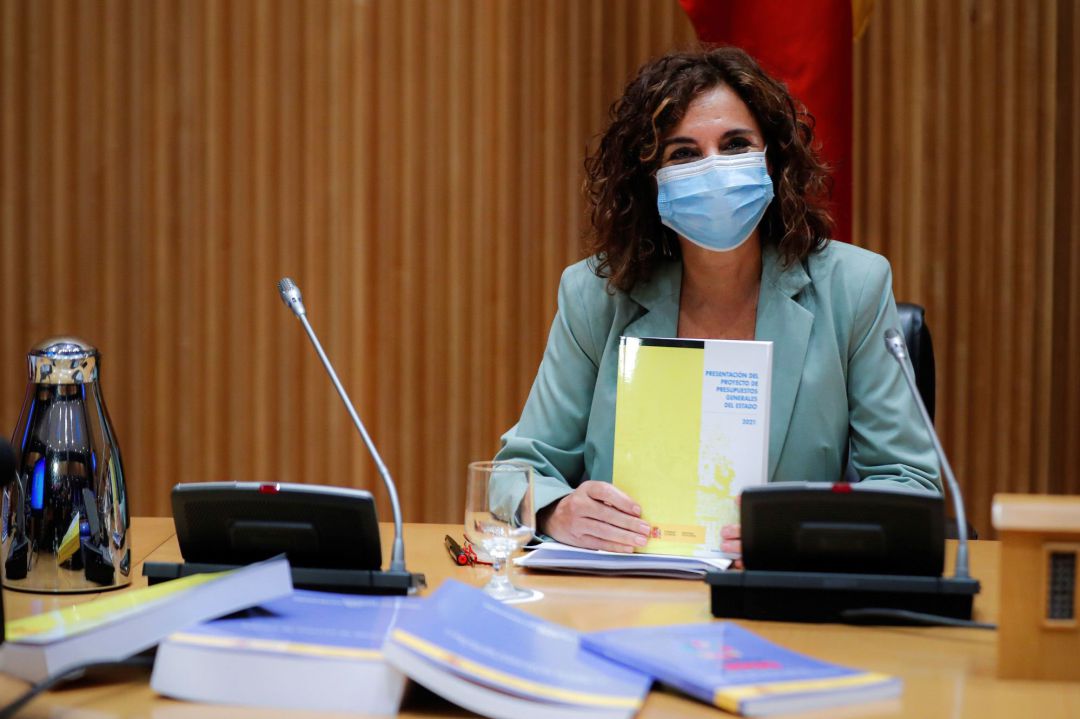 La ministra de Hacienda, María Jesús Montero, en la presentación de los Presupuestos Generales del Estado La ministra de Hacienda, María Jesús Montero, en la presentación de los Presupuestos Generales del Estado