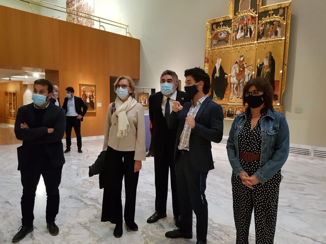 Visita del ministro de Cultur, Rodríguez Uribe al Museo de Bellas Artes de València Visita del ministro de Cultur, Rodríguez Uribe al Museo de Bellas Artes de València