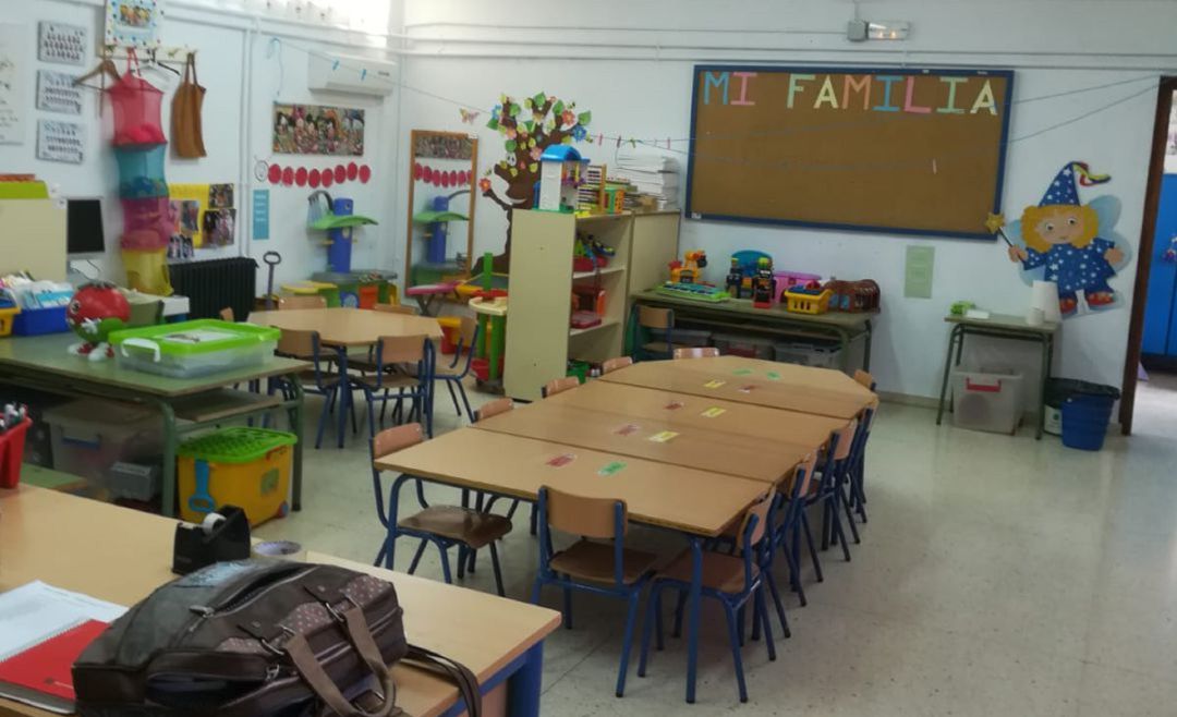 Un aula vacía Un aula vacía