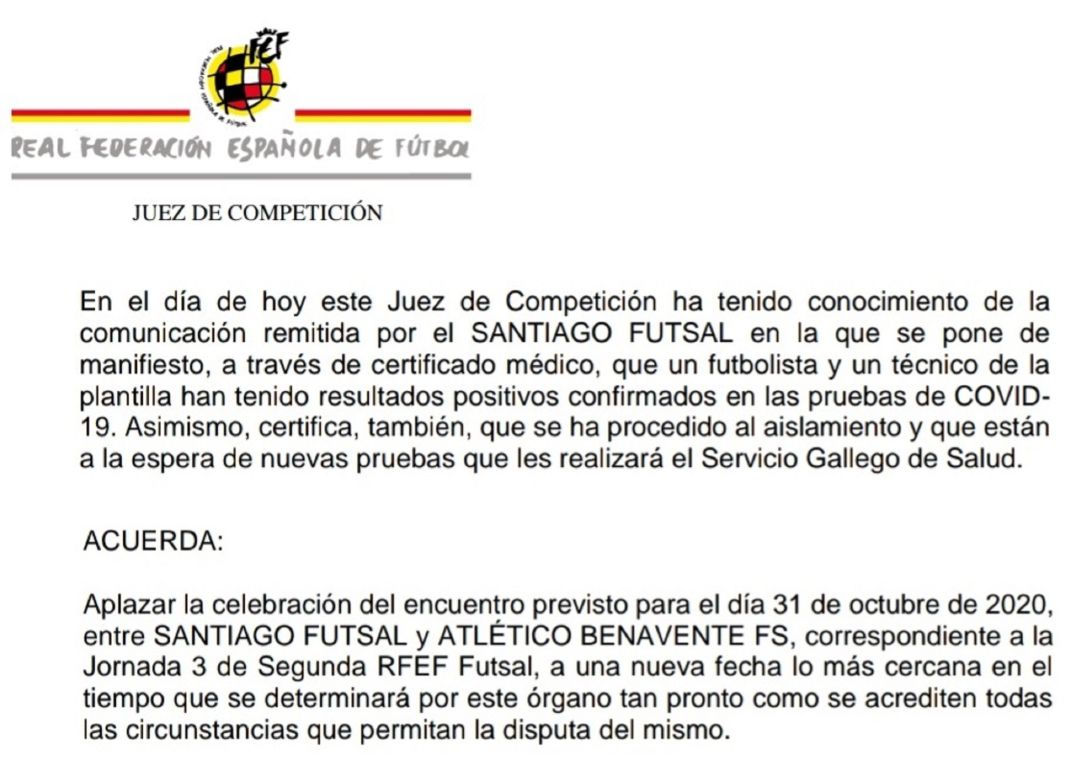 Acuerdo de aplazamiento Acuerdo de aplazamiento