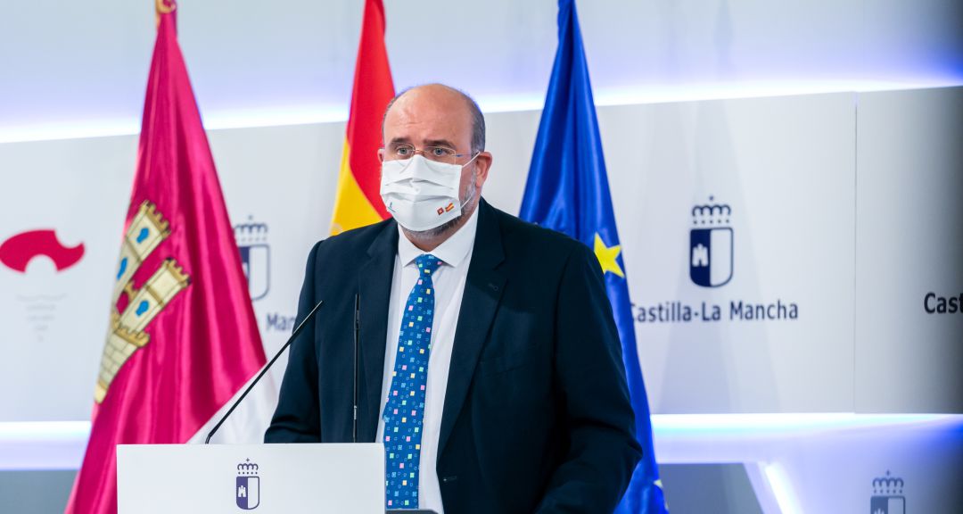 El vicepresidente de la Junta de Comunidades de Castilla-La Mancha, José Luis Martínez Guijarro en una imagen de archivo El vicepresidente de la Junta de Comunidades de Castilla-La Mancha, José Luis Martínez Guijarro en una imagen de archivo