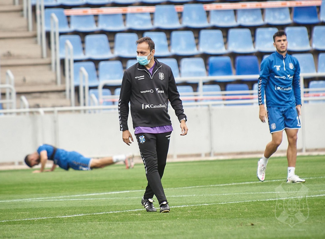 Fran Fernández, entrenador del CD Tenerife Fran Fernández, entrenador del CD Tenerife