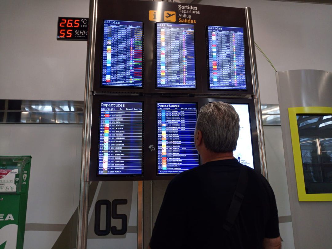 Aeropuerto de Palma. Aeropuerto de Palma.