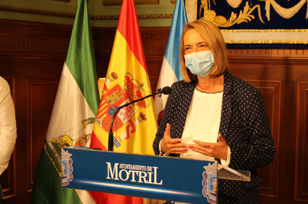 La alcaldesa de Motril, Luisa García Chamorro, presenta las medidas de prevención ante el cierre perimetral de Granada La alcaldesa de Motril, Luisa García Chamorro, presenta las medidas de prevención ante el cierre perimetral de Granada