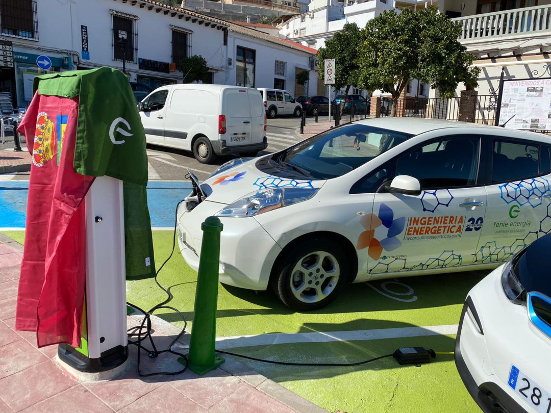 Nuevo punto de carga eléctrica para coches en Casabermeja Nuevo punto de carga eléctrica para coches en Casabermeja