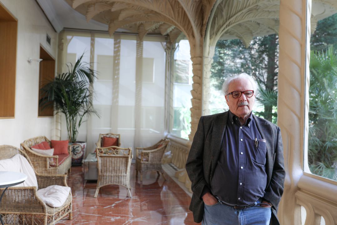 Javier Reverte en una imagen en 2019 Javier Reverte en una imagen en 2019
