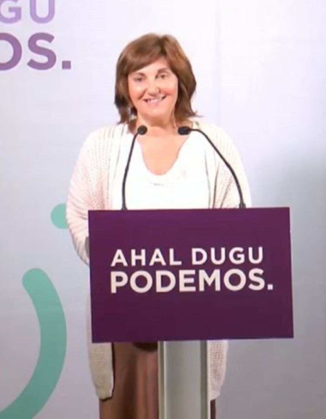 Pilar Garrido. Coordinadora de Podemos Euskadi Pilar Garrido. Coordinadora de Podemos Euskadi
