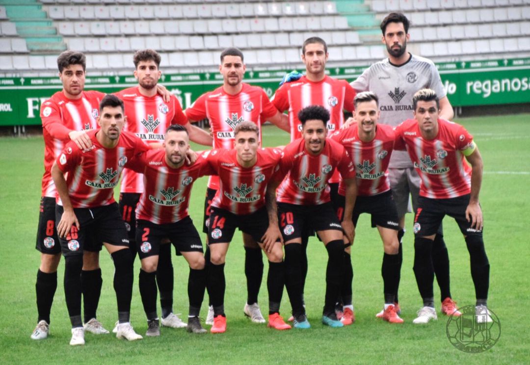 Once inicial del Zamora CF en A Malata Once inicial del Zamora CF en A Malata