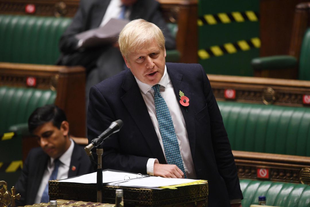 Boris Johnson explica las medidas contra el coronavirus en la Cámara de los Comunes de Londres Boris Johnson explica las medidas contra el coronavirus en la Cámara de los Comunes de Londres