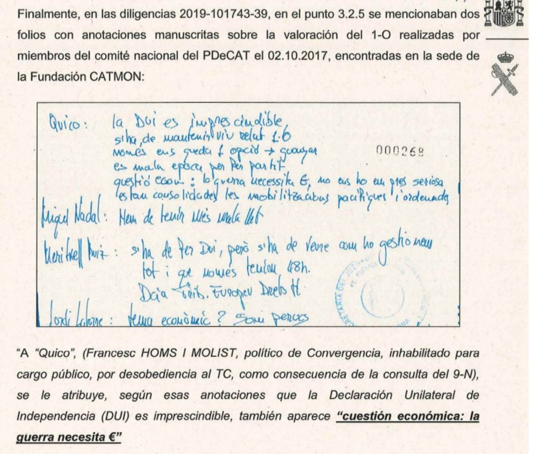 El sumario Volhov: "La guerra necesita dinero" El sumario Volhov: "La guerra necesita dinero"