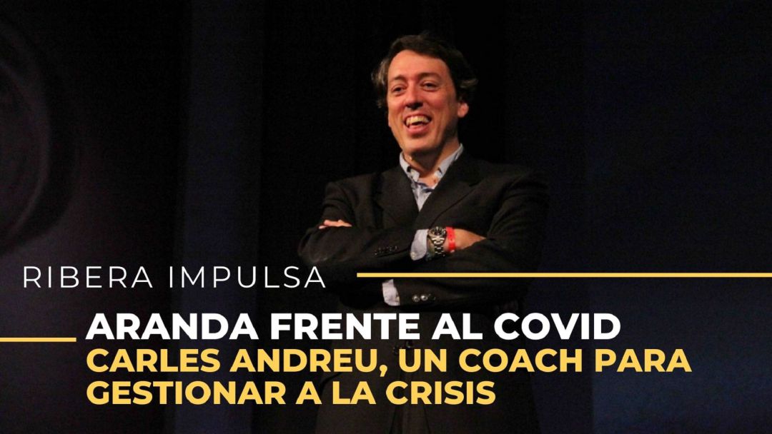 El coach Carles Andreu durante una de sus conferencias. El coach Carles Andreu durante una de sus conferencias.
