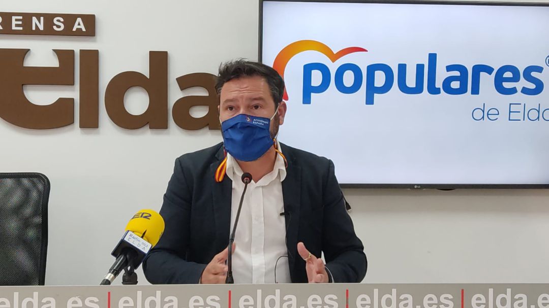 Fran Muñoz, edil portavoz del PP en Elda Fran Muñoz, edil portavoz del PP en Elda