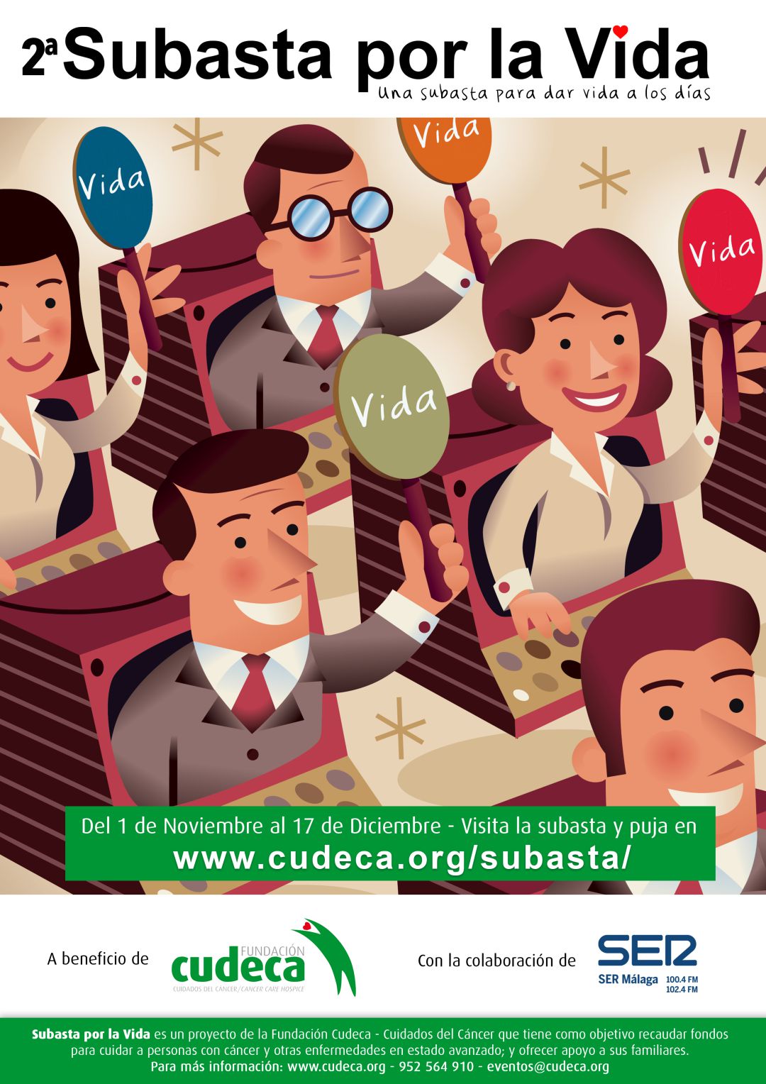 Subasta por la Vida de Cudeca y SER Málaga Subasta por la Vida de Cudeca y SER Málaga